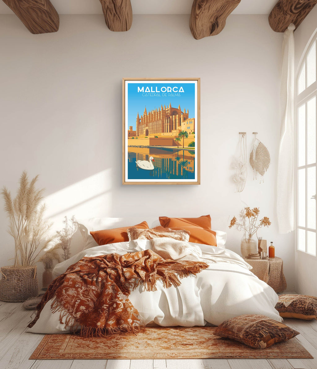 Poster Catedral de Palma, Mallorca