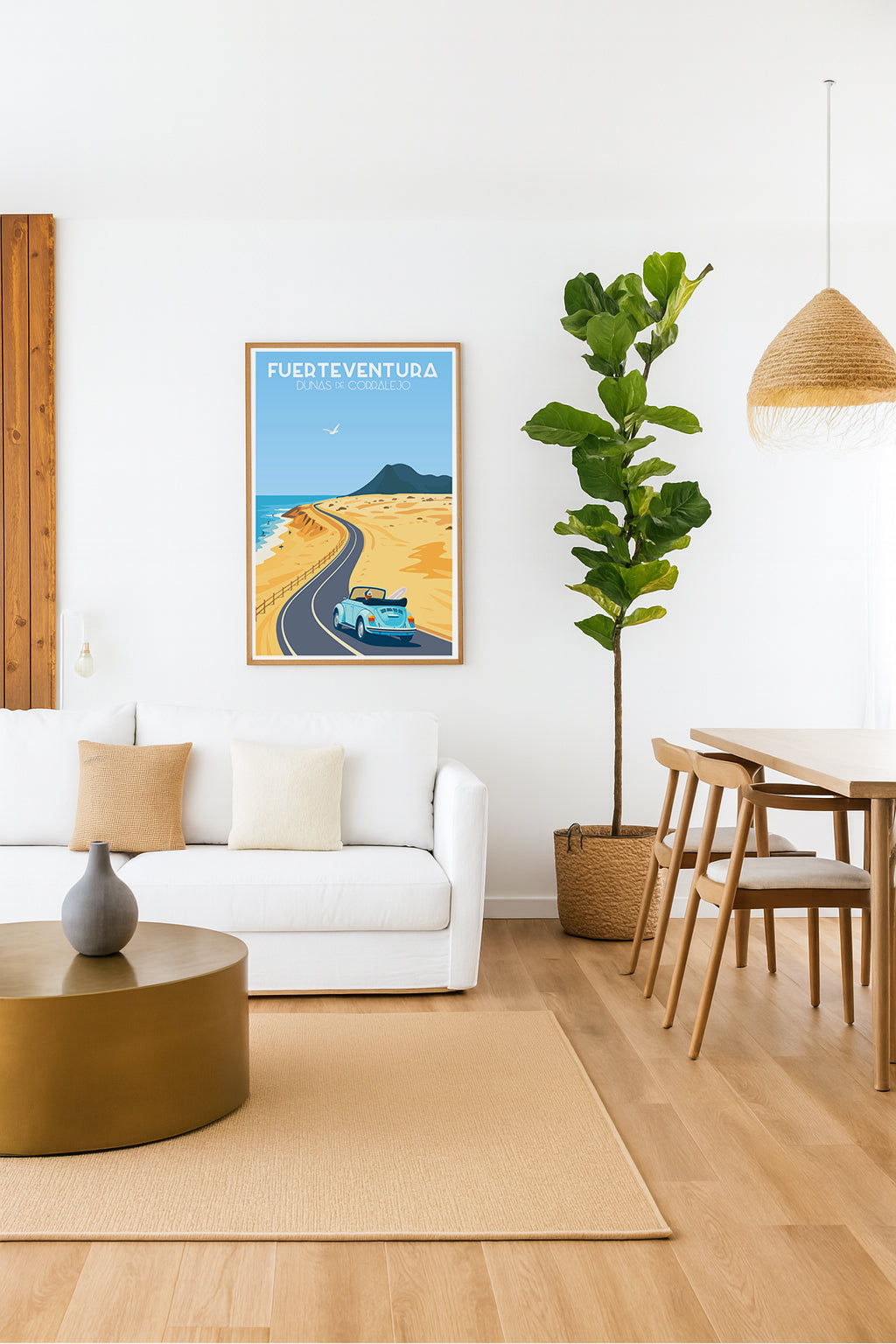 Poster Dunas de Corralejo, Fuerteventura