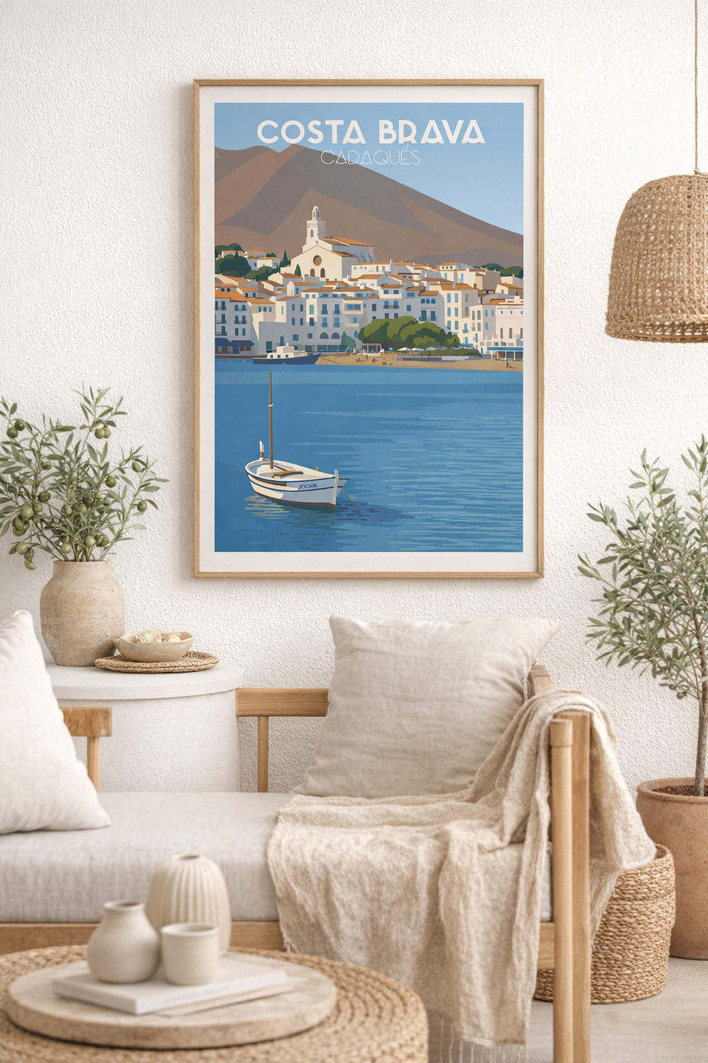 Poster Cadaqués, Costa Brava