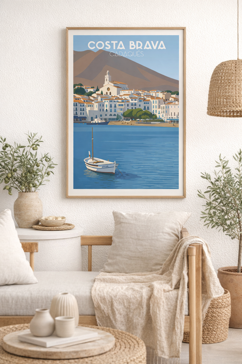 Cala S´Alguer Poster, Costa Brava