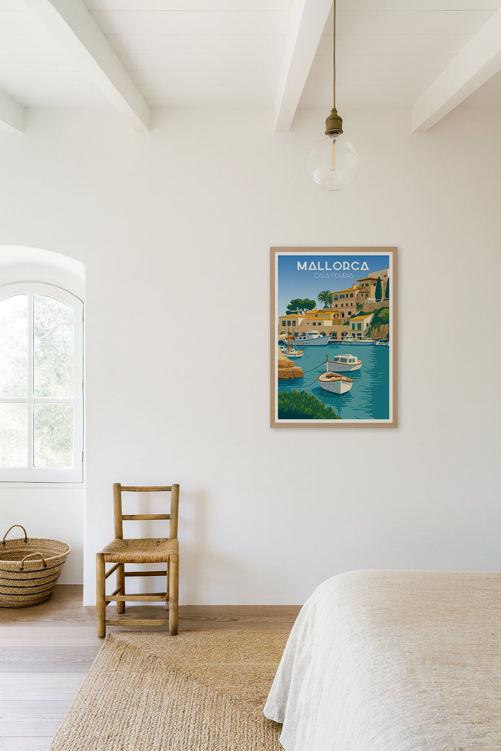 Poster Cala Figuera, Mallorca