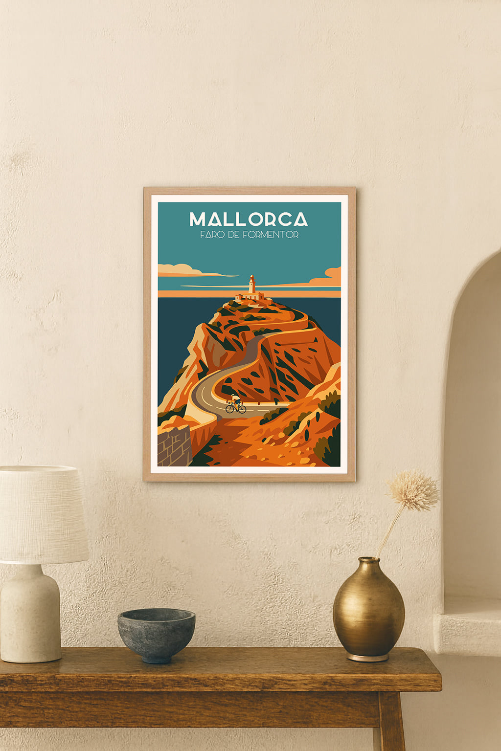 Poster Faro de Formentor, Mallorca