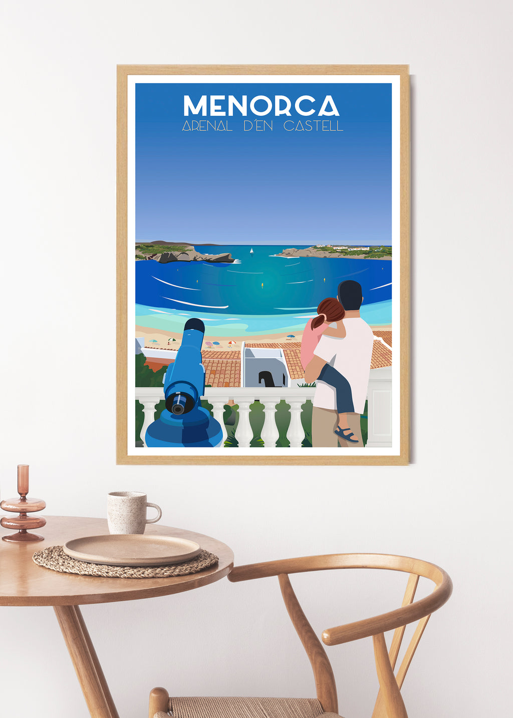 Affiche du Arenal d´en Castell, Minorque