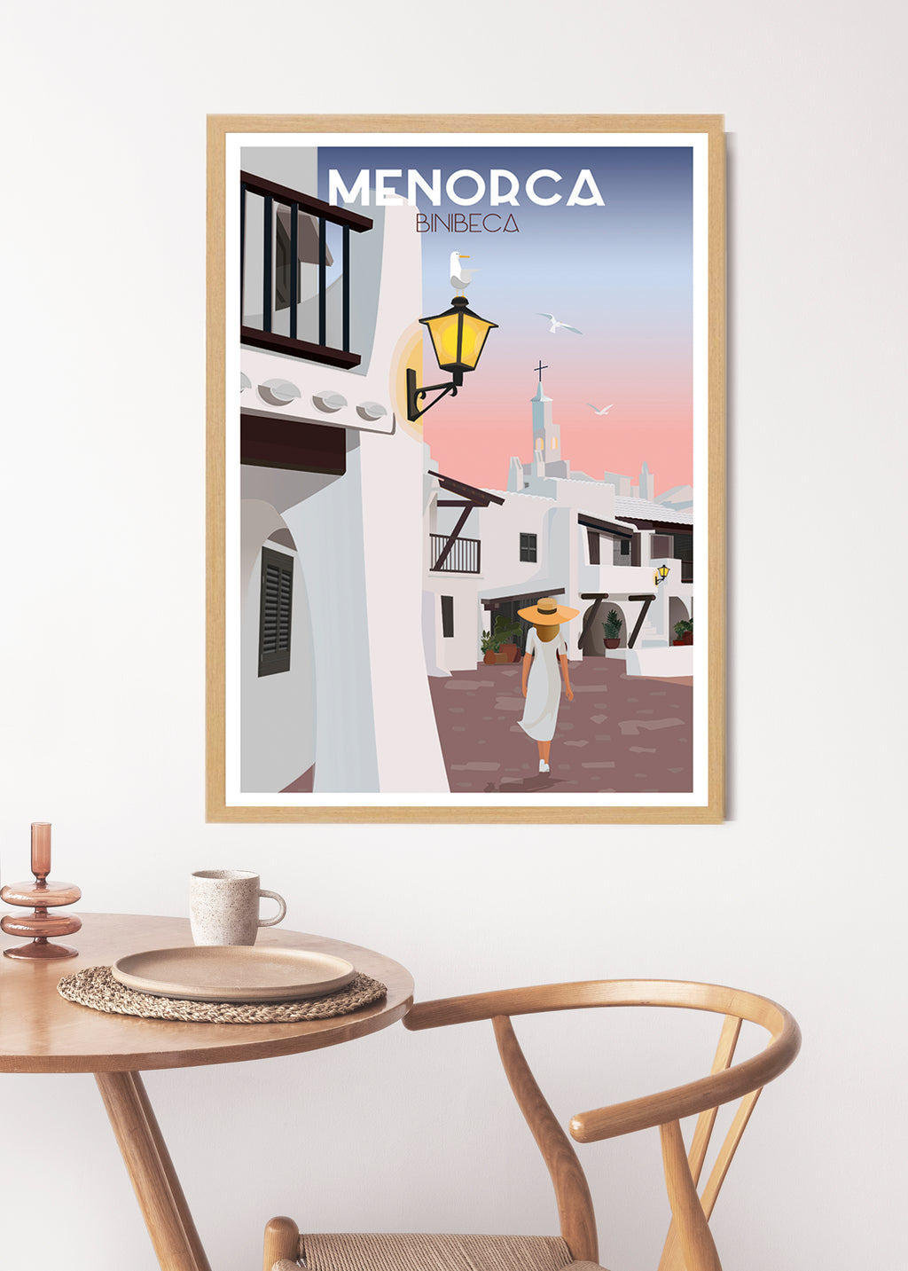 Affiche du Binibeca, Minorque