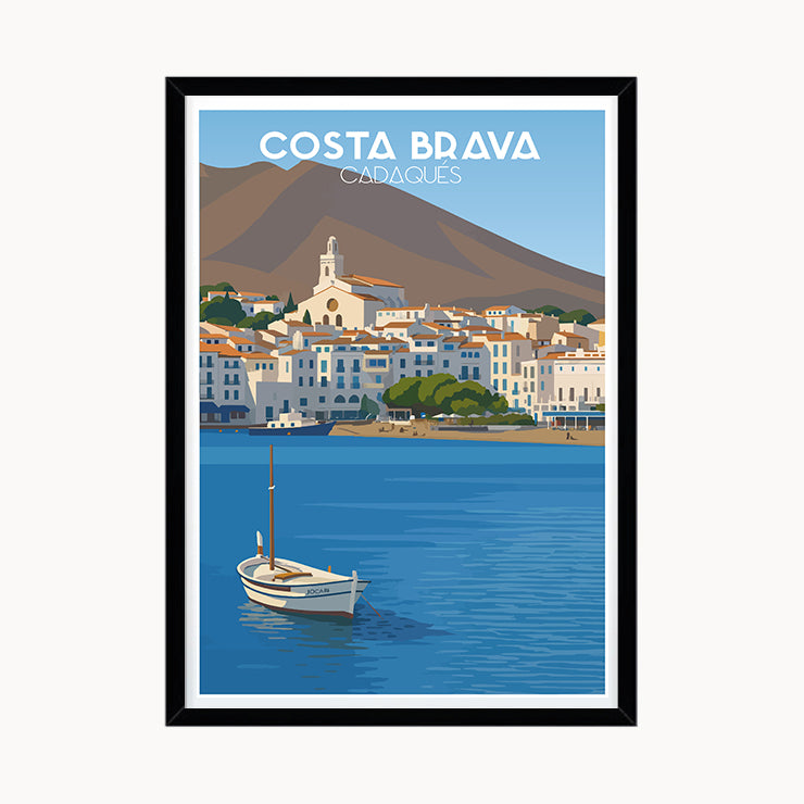 Poster Cadaqués, Costa Brava