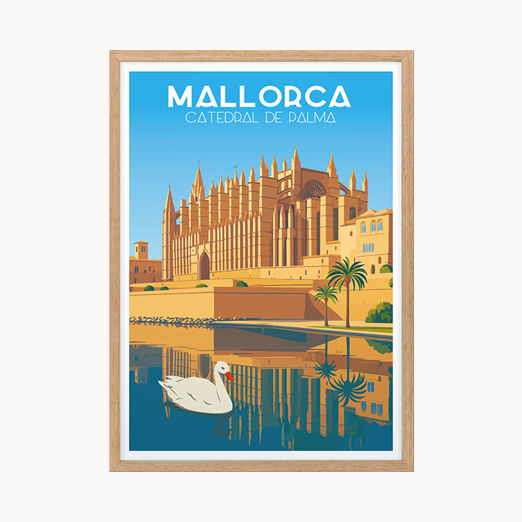 Poster of Palma Cathedral, Mallorca
