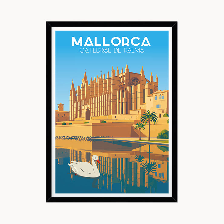 Poster of Palma Cathedral, Mallorca
