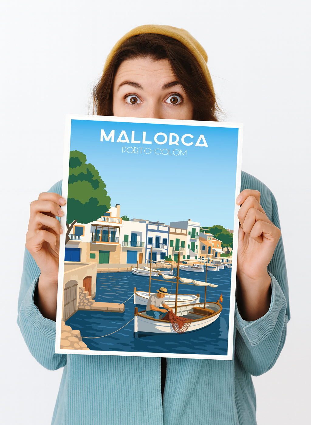 Poster Porto Colom, Mallorca