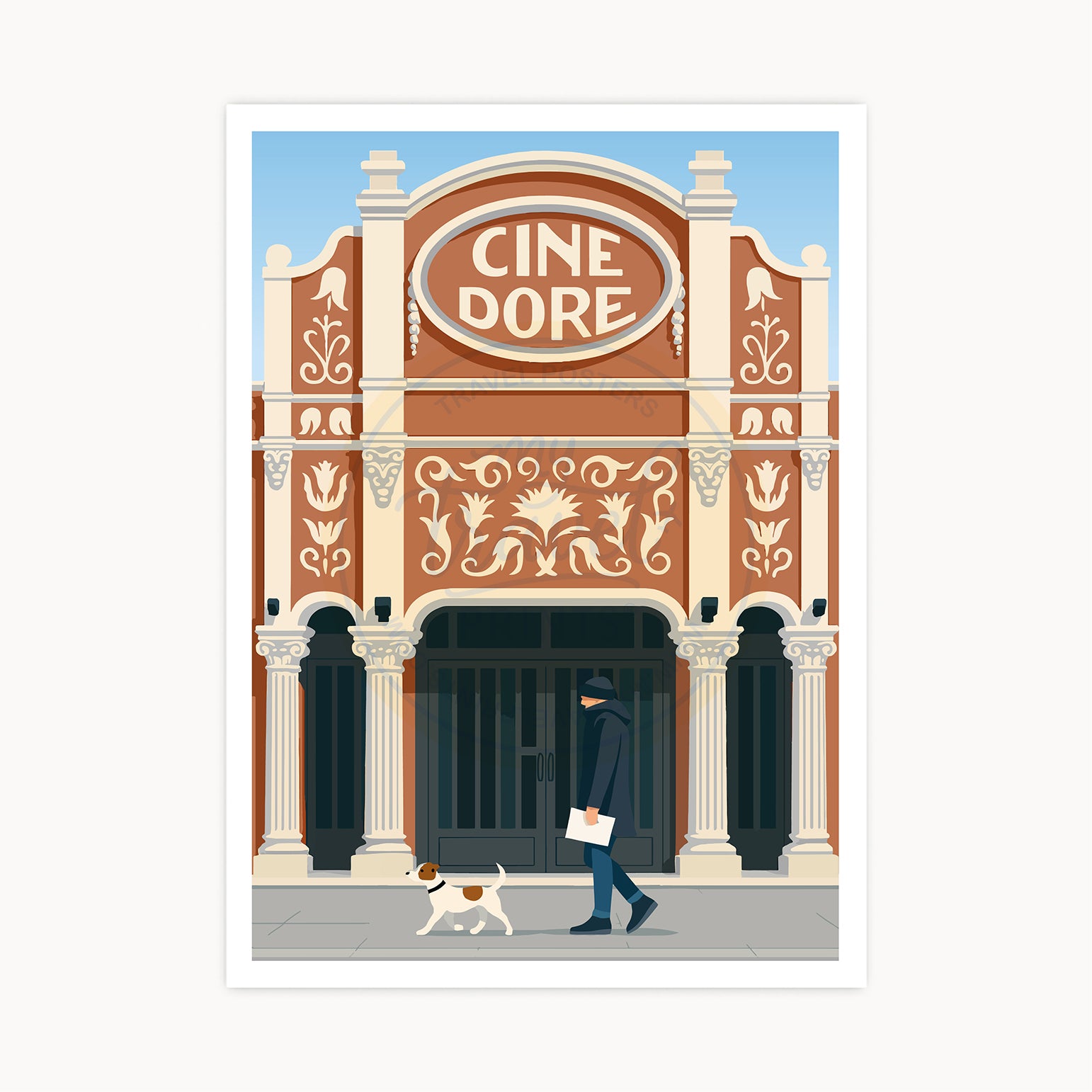 Poster for Cine Doré, Madrid