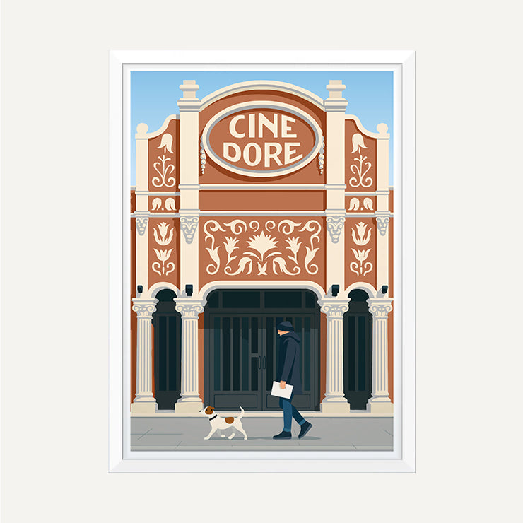 Poster for Cine Doré, Madrid