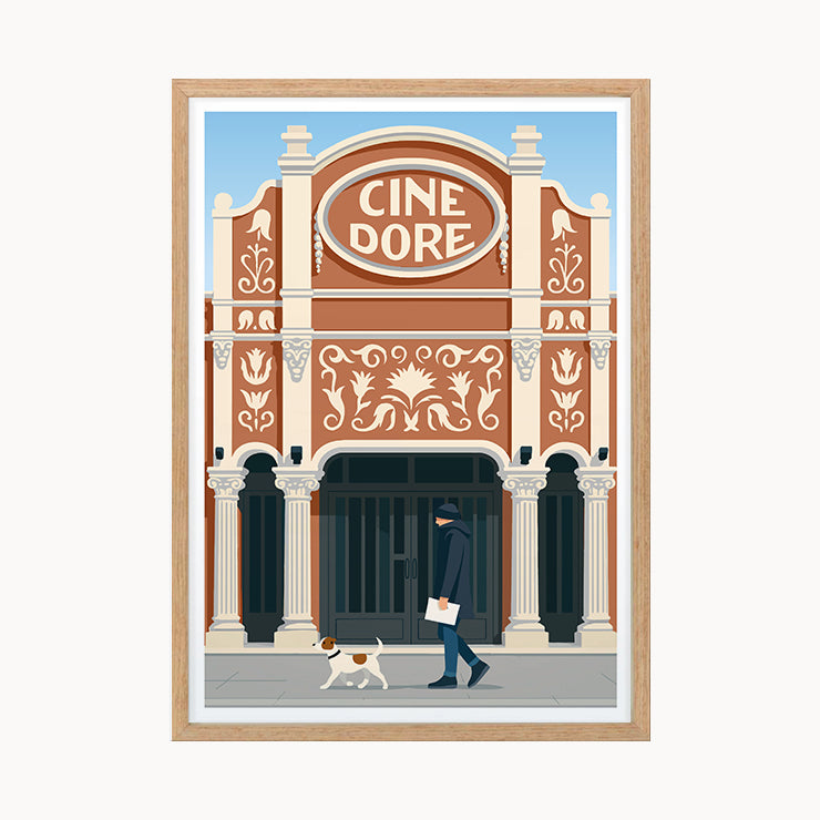Poster for Cine Doré, Madrid