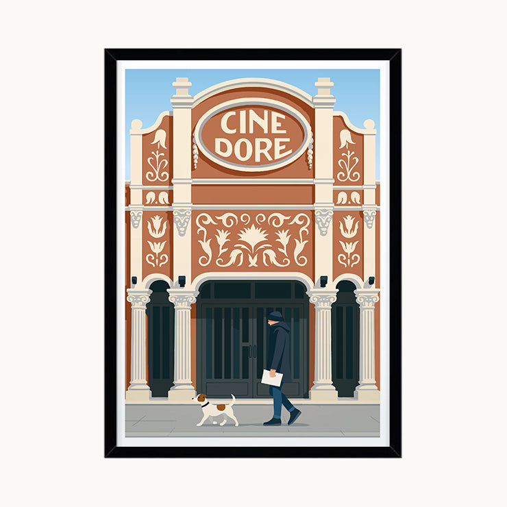 Poster for Cine Doré, Madrid