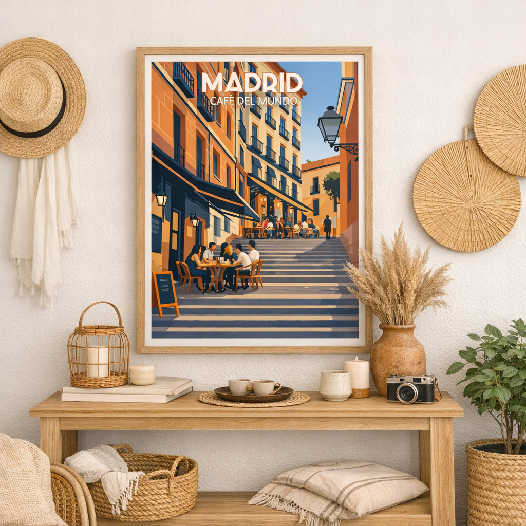 Poster Cafe del Nuncio, Madrid