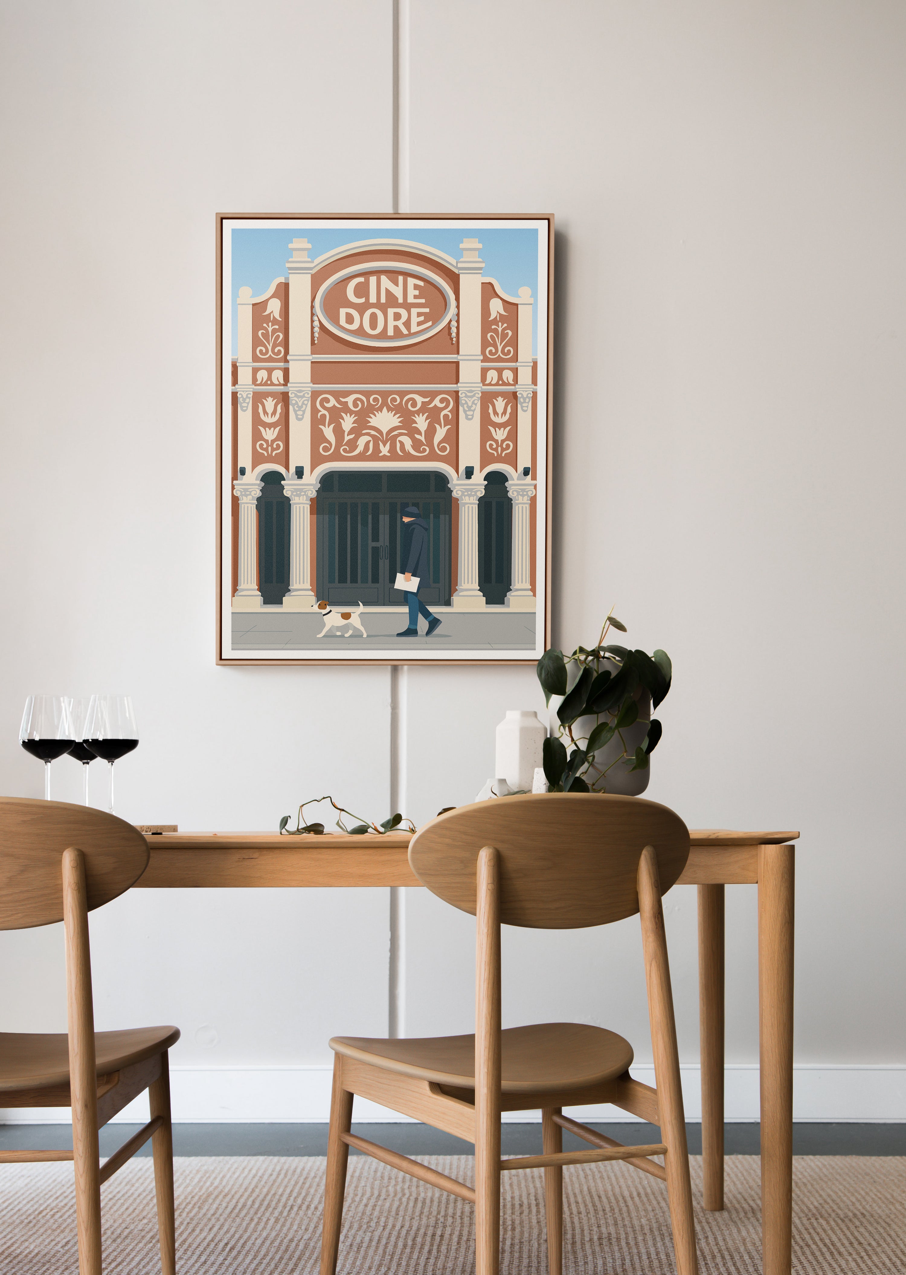 Poster for Cine Doré, Madrid