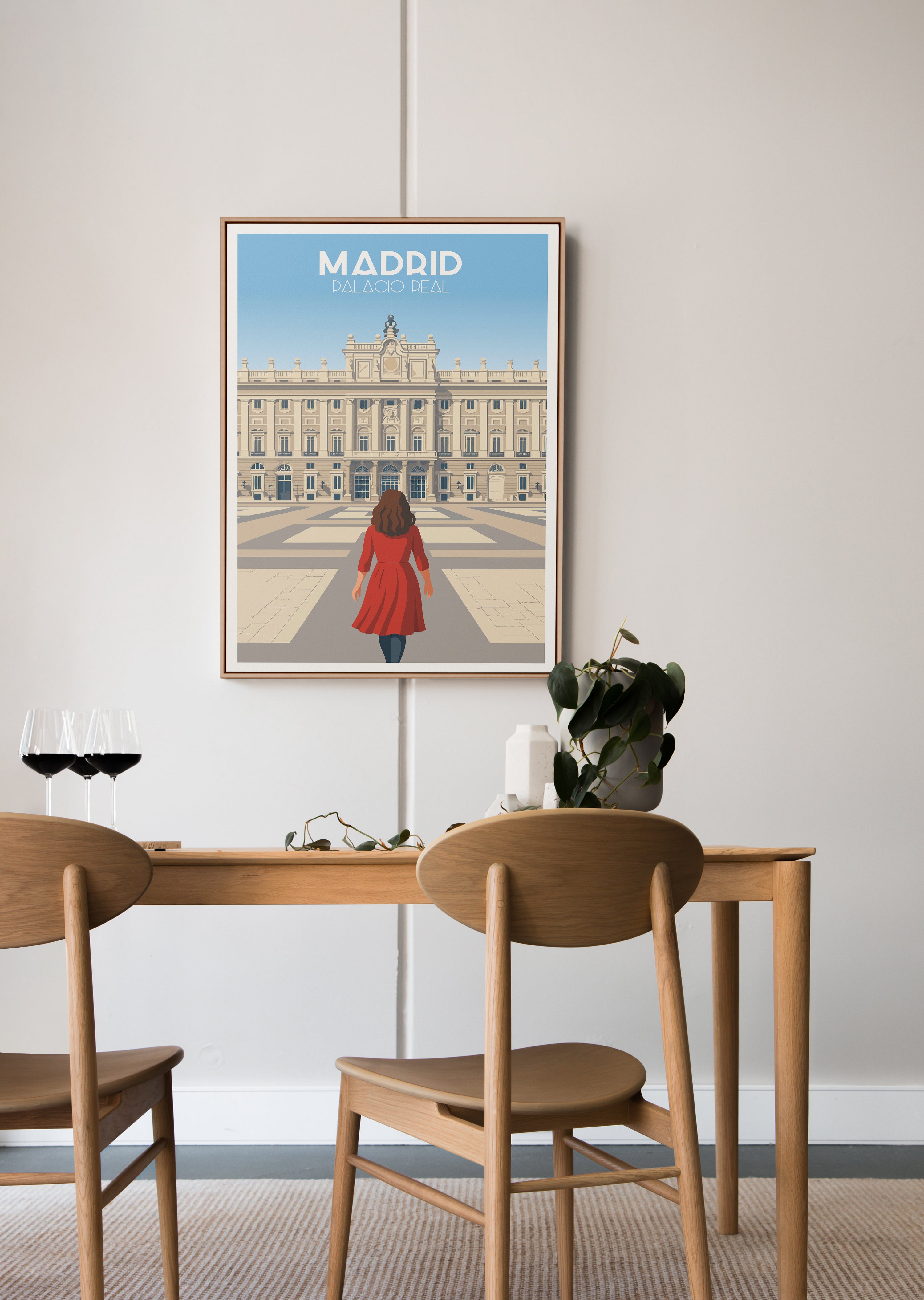 Poster Royal Palace, Madrid