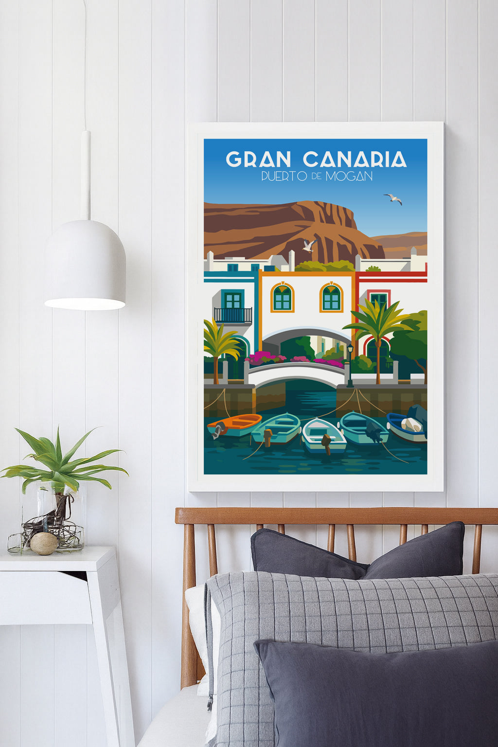 Poster Puerto de Mogán, Gran Canaria