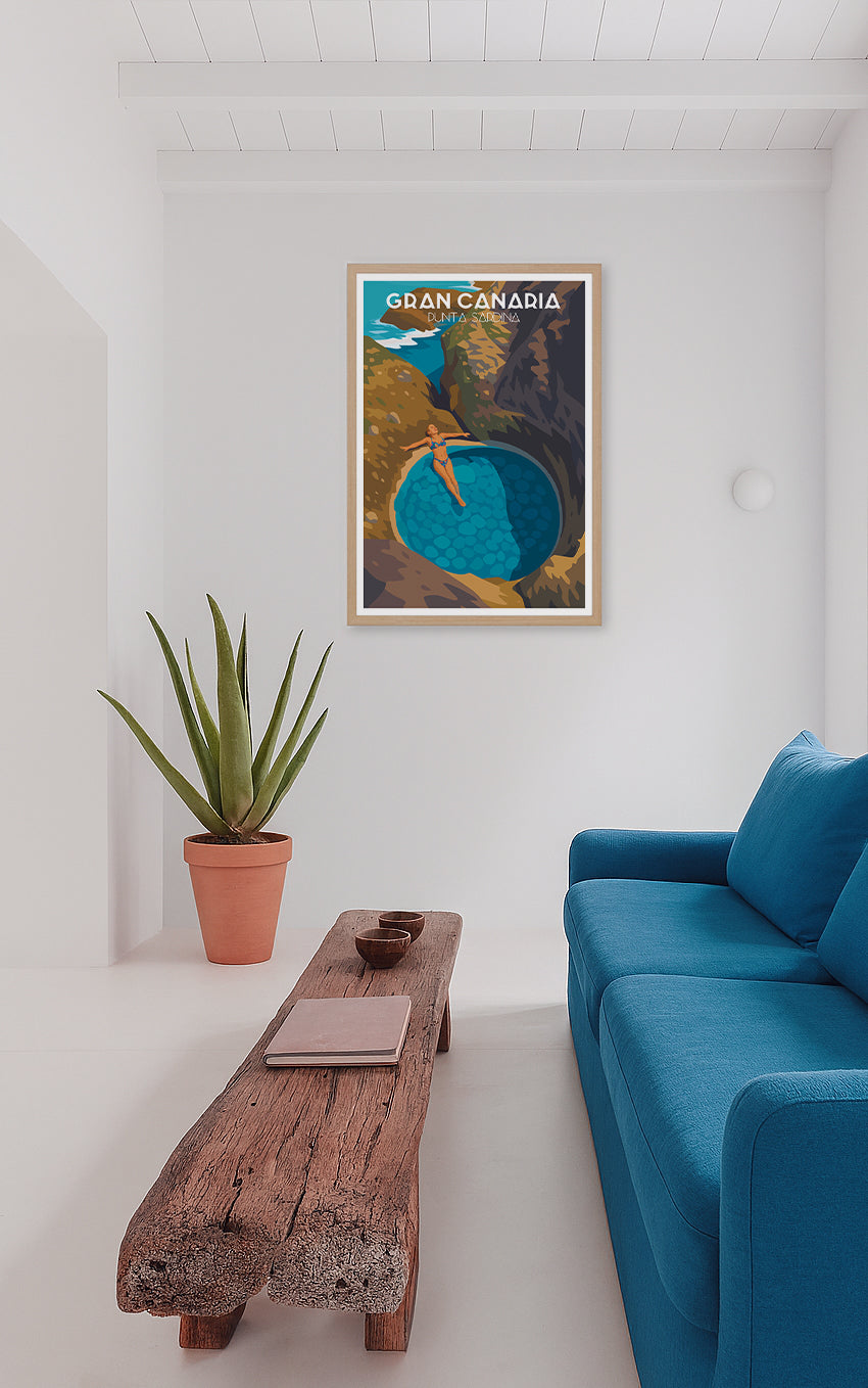 Punta Sardina Poster, Gran Canaria