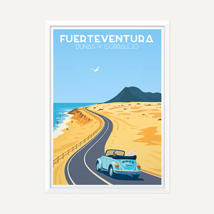 Dunas de Corralejo Poster, Fuerteventura