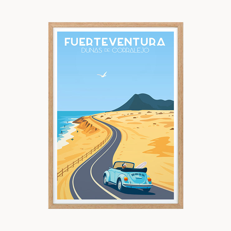 Dunas de Corralejo Poster, Fuerteventura