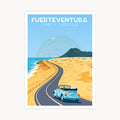 Poster Dunas de Corralejo, Fuerteventura