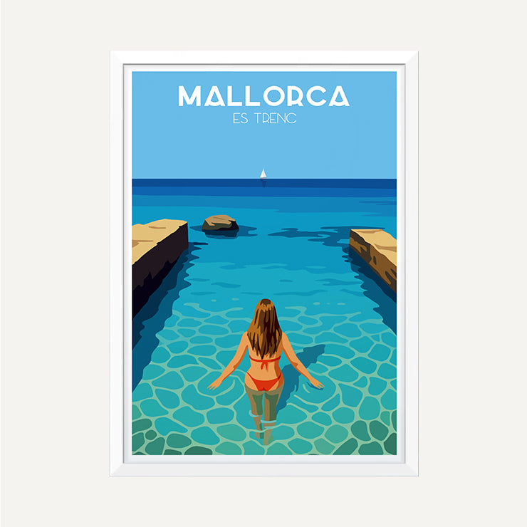 Poster Es Trenc, Mallorca