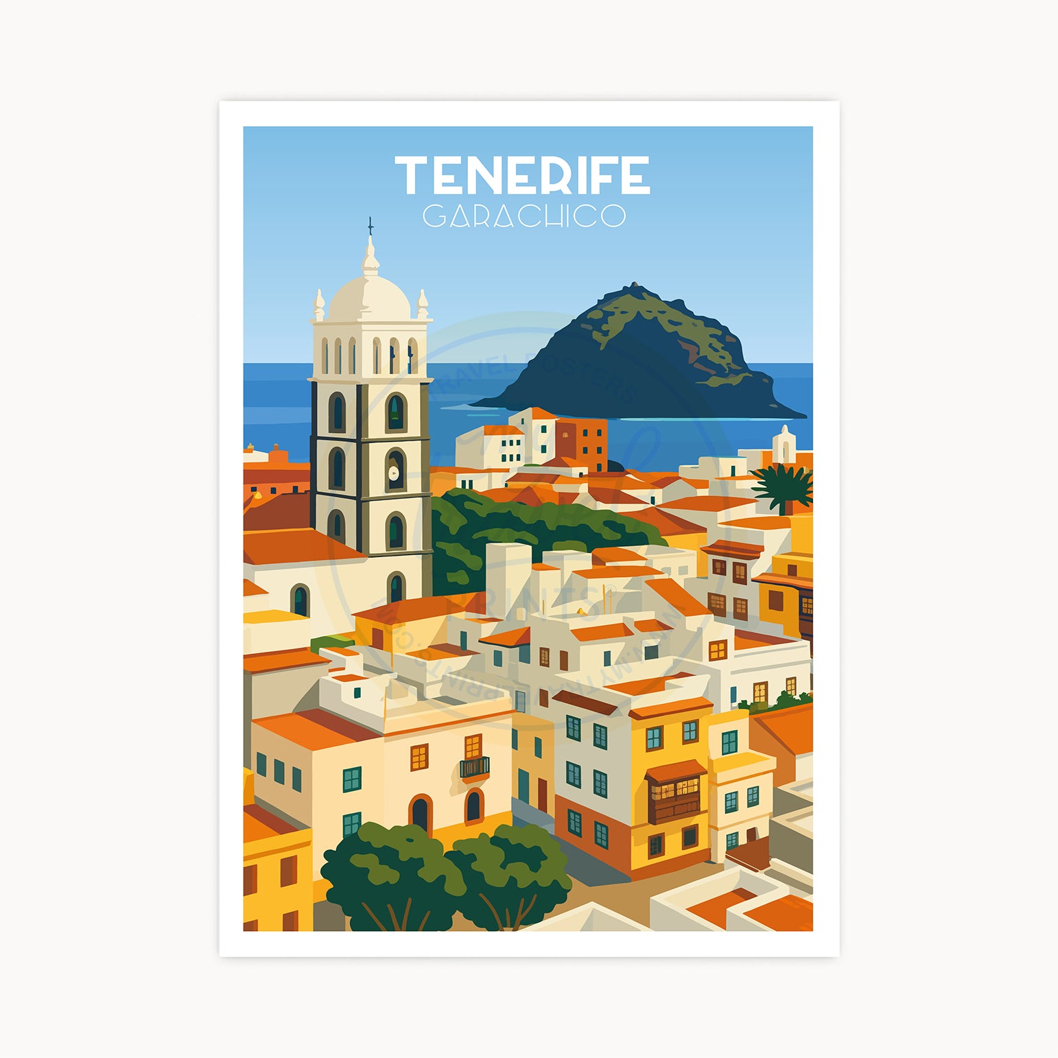 Garachico Poster, Tenerife