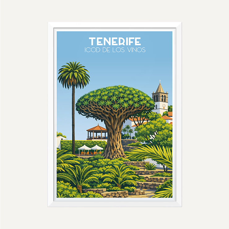 Icod de los Vinos Poster, Tenerife