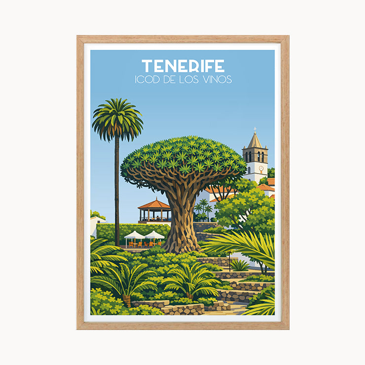 Icod de los Vinos Poster, Tenerife