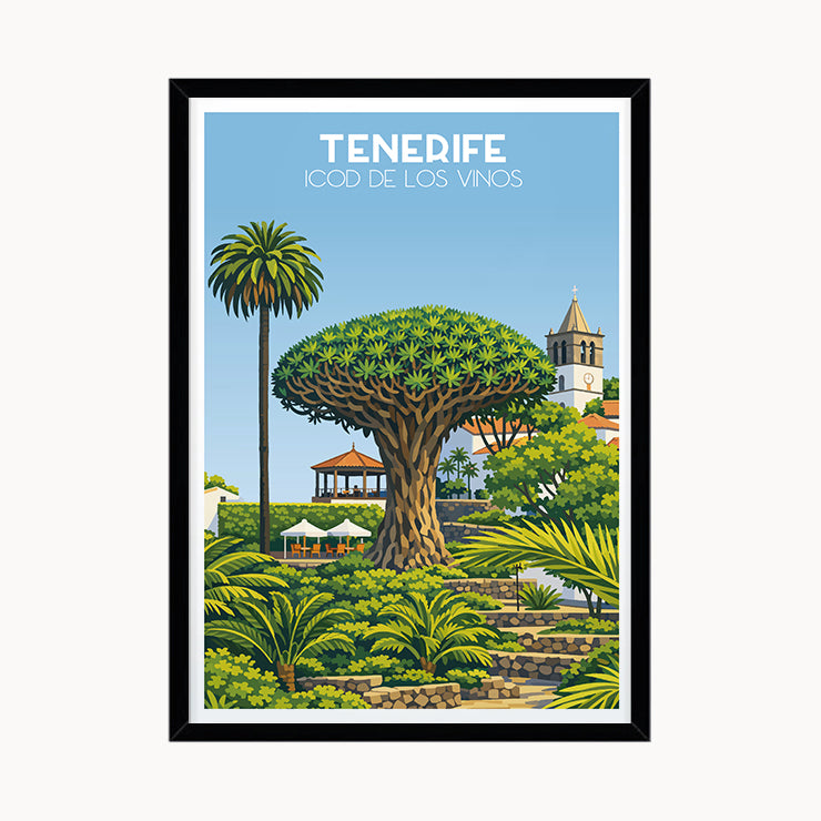 Icod de los Vinos Poster, Tenerife