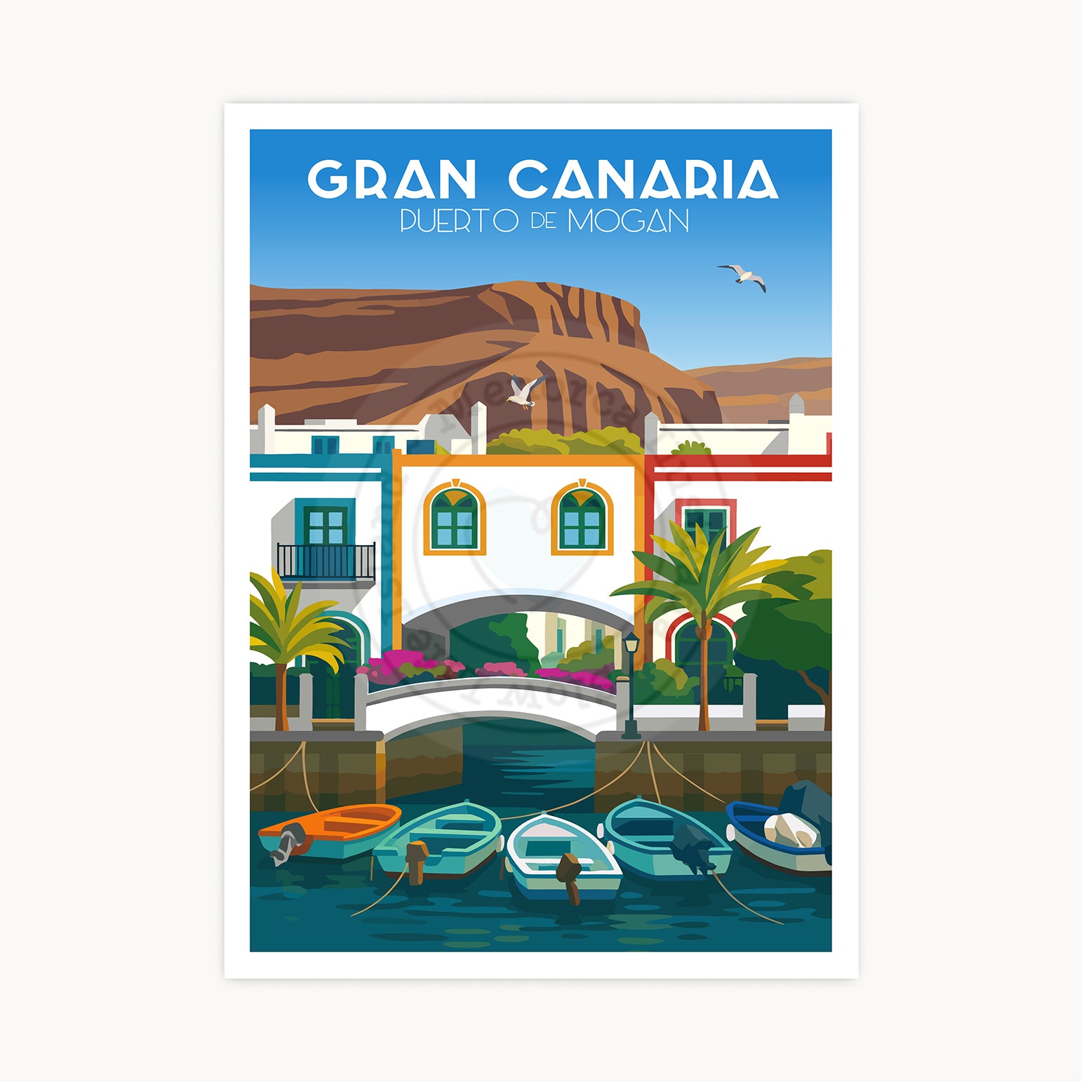 Puerto de Mogán Poster, Gran Canaria