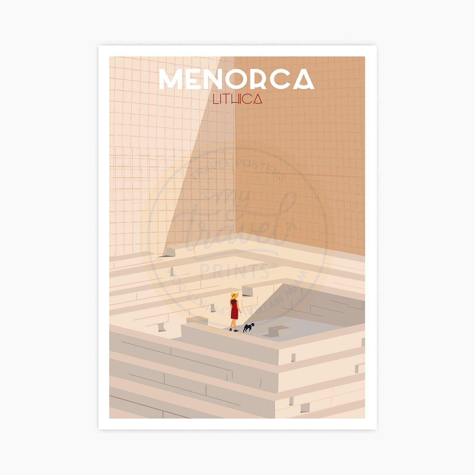 Lithica Poster, Menorca