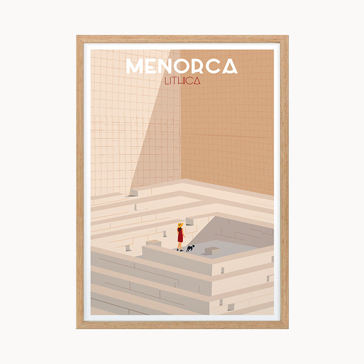 Lithica Poster, Menorca