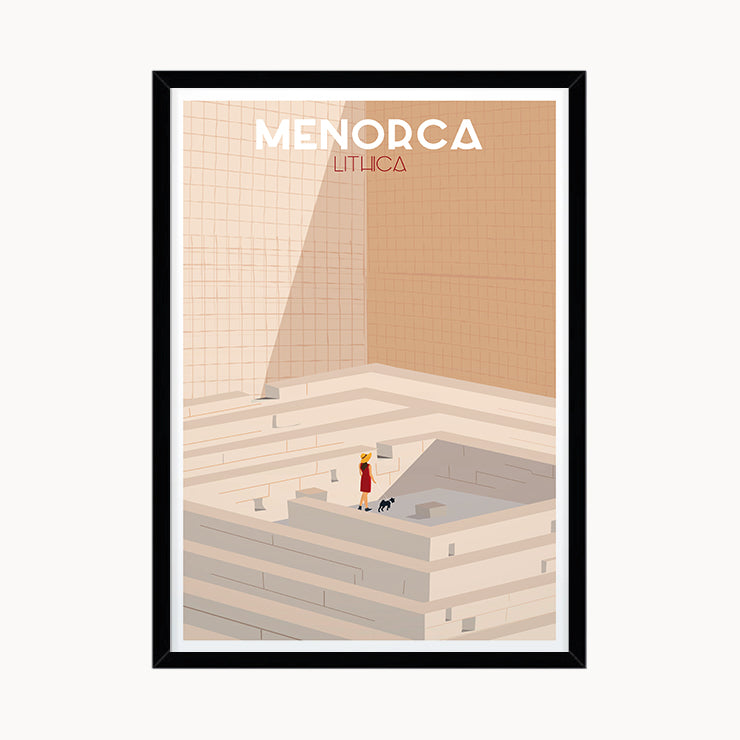 Lithica Poster, Menorca