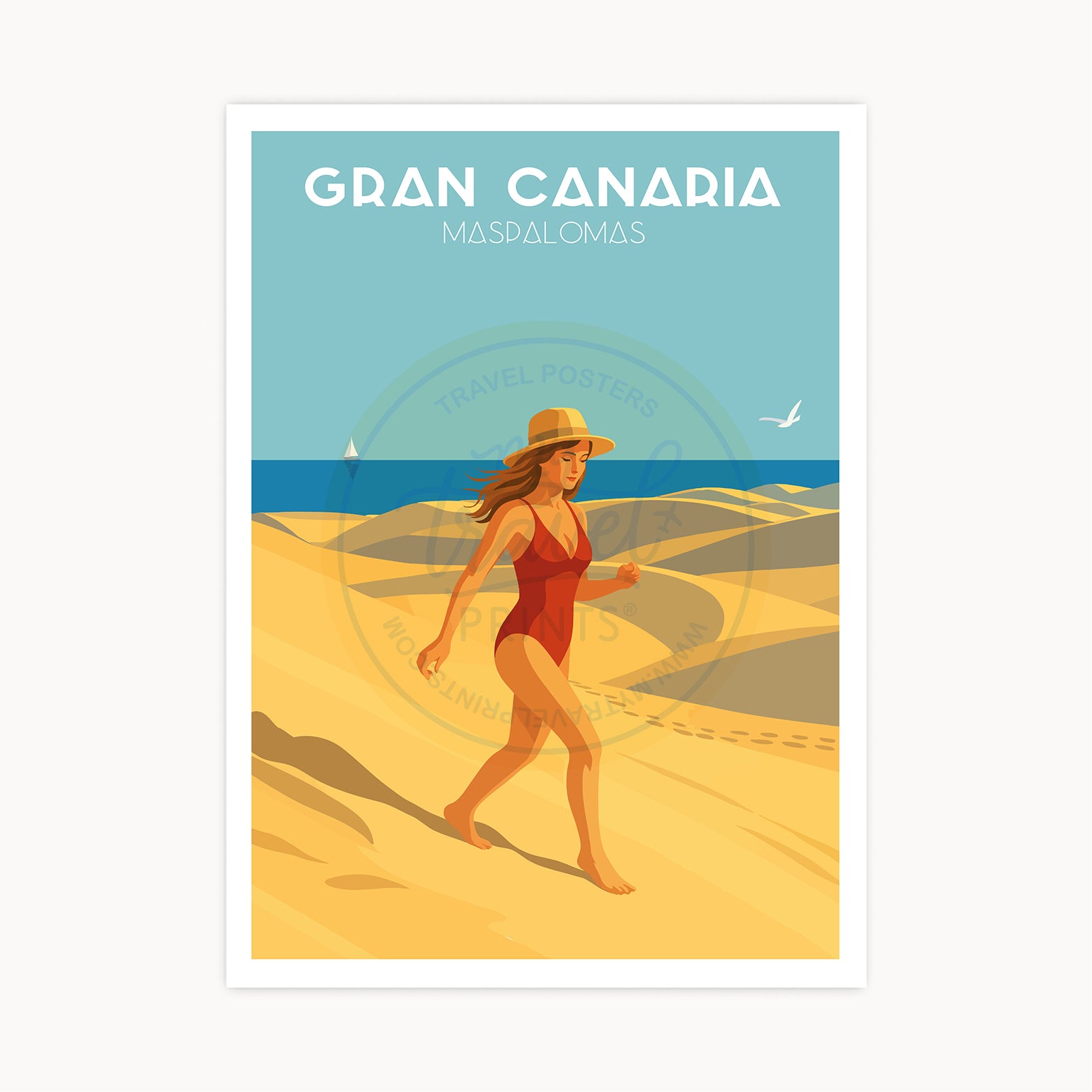 Maspalomas Poster, Gran Canaria