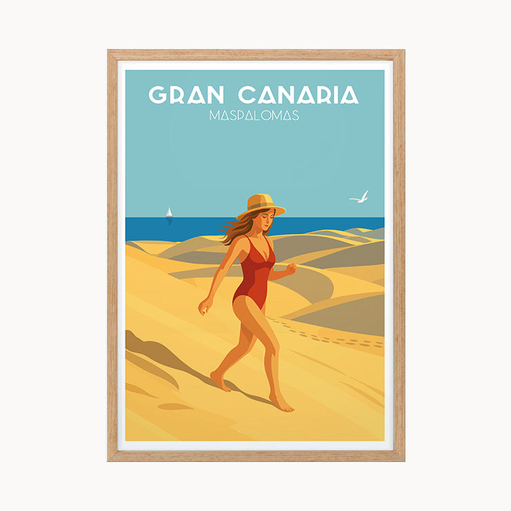 Maspalomas Poster, Gran Canaria