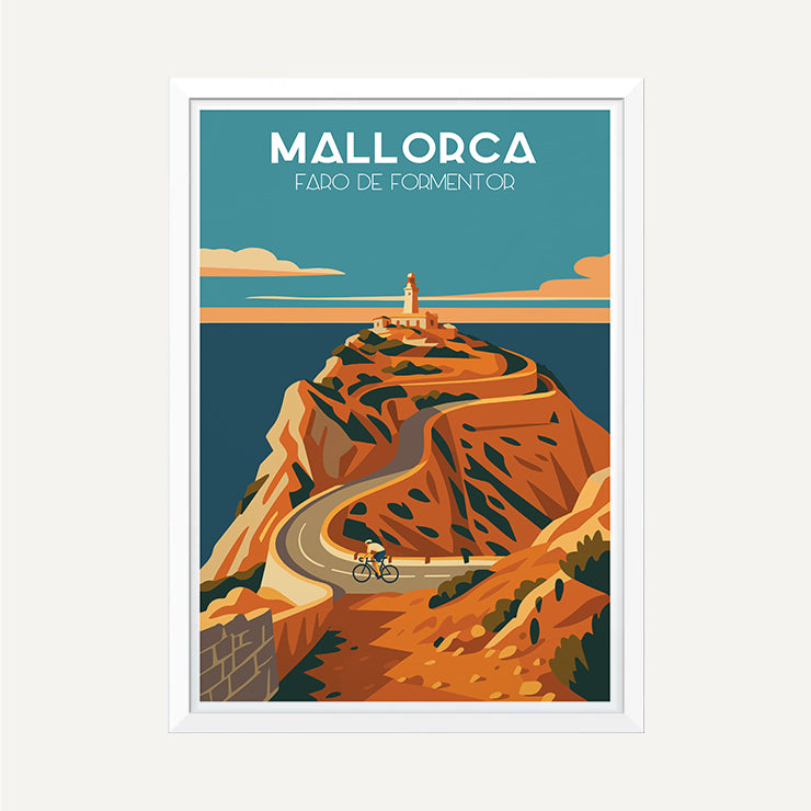 Poster Faro de Formentor, Mallorca