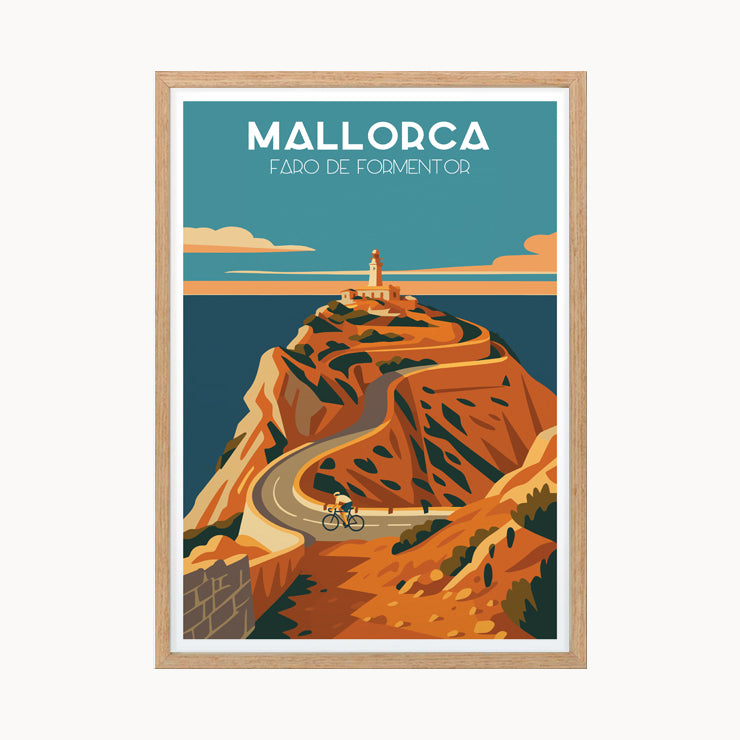 Poster Faro de Formentor, Mallorca