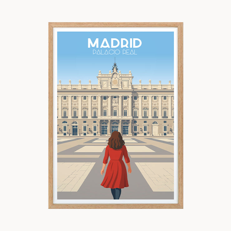 Poster Royal Palace, Madrid