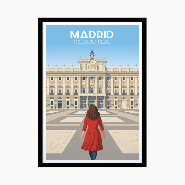 Poster Royal Palace, Madrid