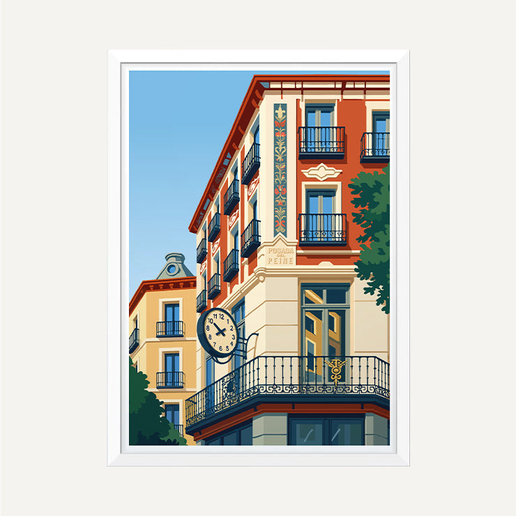 Posada del Peine Poster, Madrid