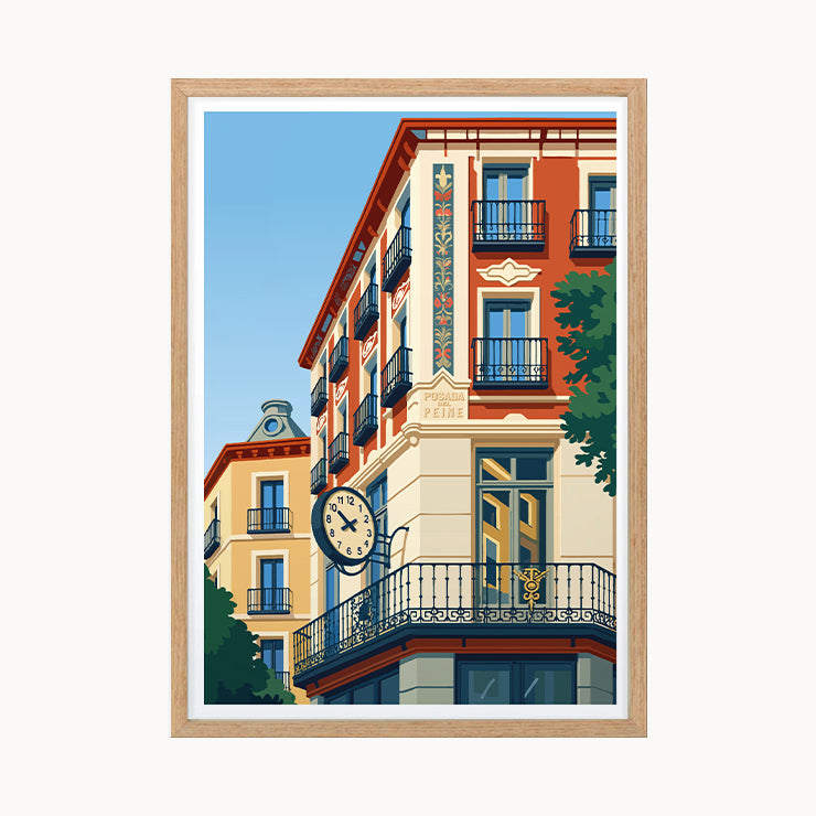 Posada del Peine Poster, Madrid