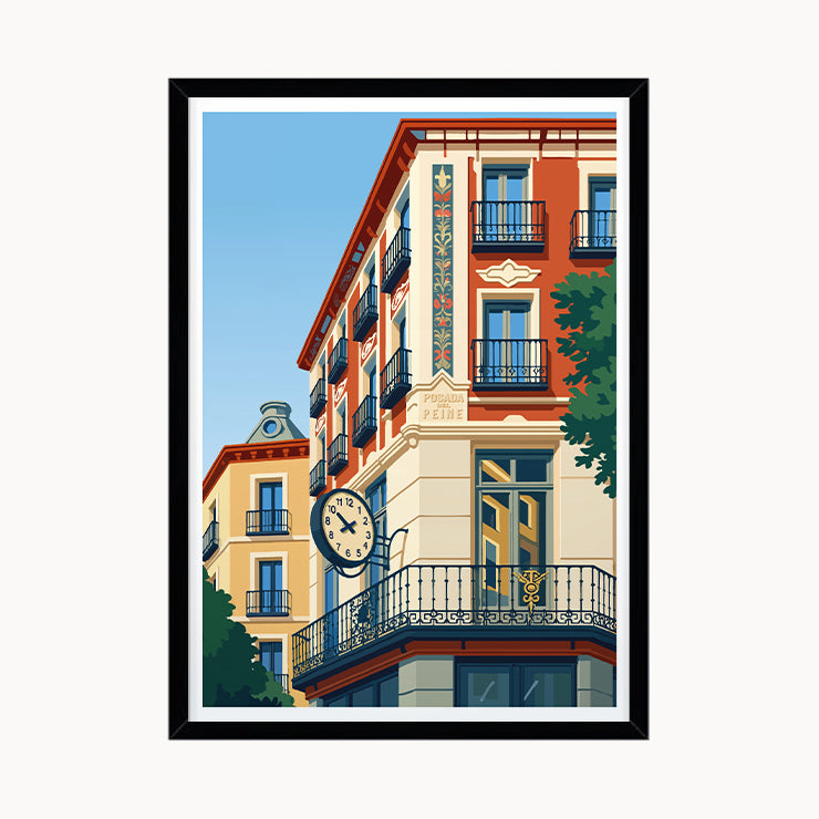 Posada del Peine Poster, Madrid