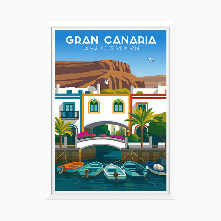 Puerto de Mogán Poster, Gran Canaria