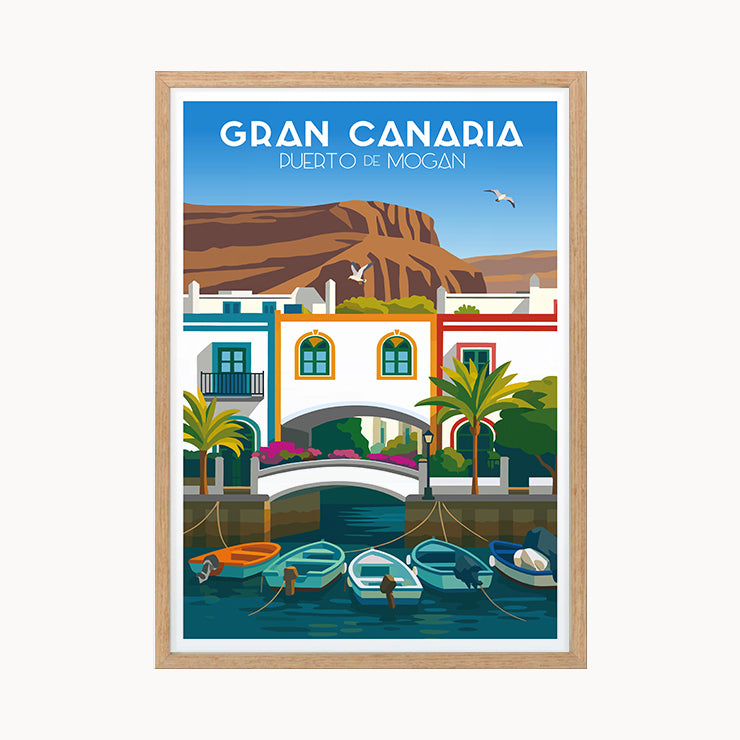 Puerto de Mogán Poster, Gran Canaria