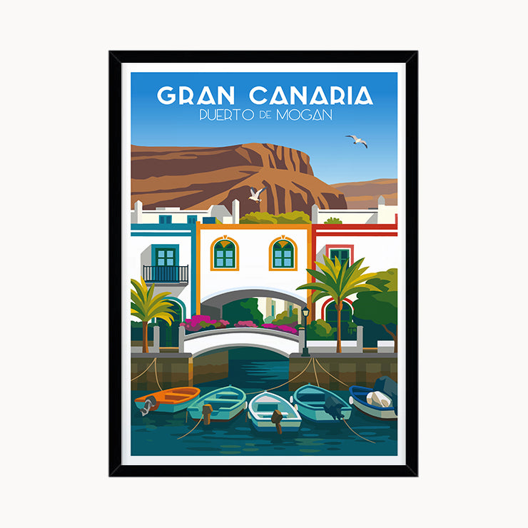 Puerto de Mogán Poster, Gran Canaria
