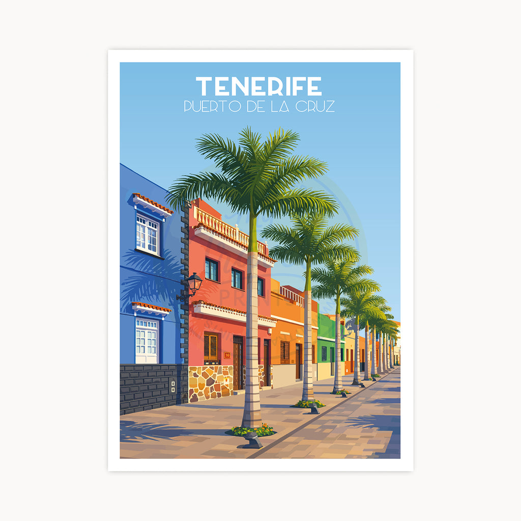 Affiche de Puerto de la Cruz, Tenerife