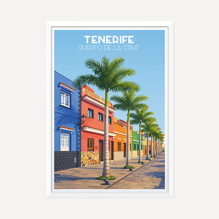Puerto de la Cruz Poster, Tenerife