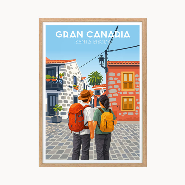 Santa Brígida Poster, Gran Canaria