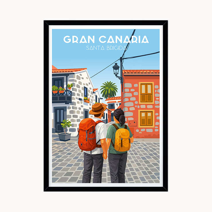 Santa Brígida Poster, Gran Canaria