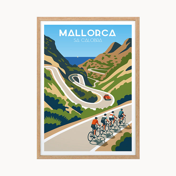 Poster Sa Calobra, Mallorca